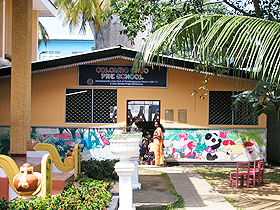 スリランカ　コロンボ中央幼稚園